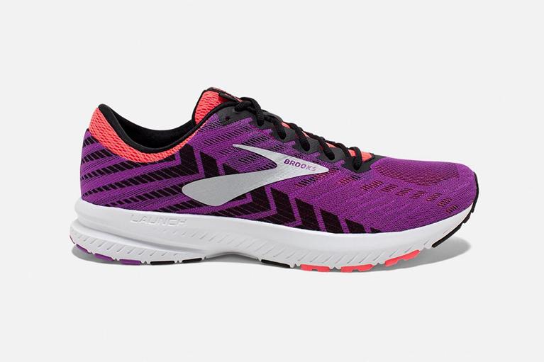 Brooks Launch 6 - Womens Road Running Shoes - Pink (62135NHVX)